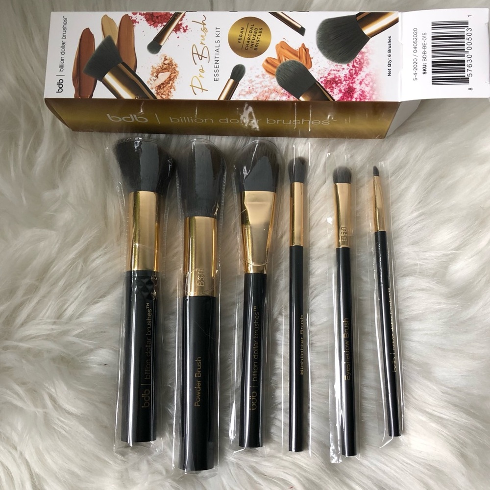 Billion Dollar Brushes 6pc set